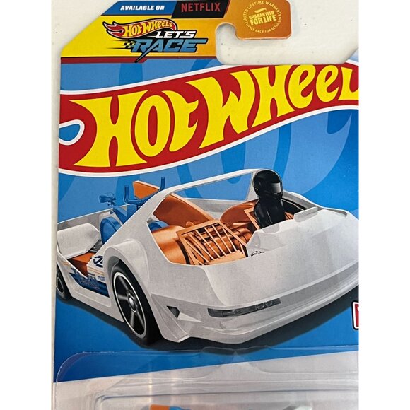 Hot Wheels Deora III 2023 Then and Now White Orange Diecast Car - Picture 5 of 9